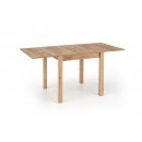 Стол обеденный HALMAR GRACJAN дуб крафт 80-160/80